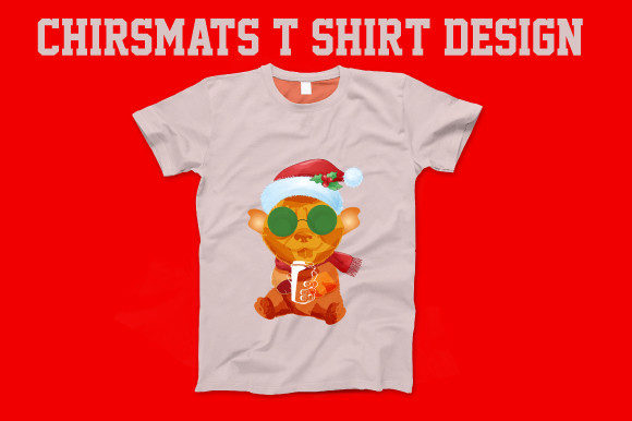 Christmas Funny T-Shirt Cartoon Graphics & Print Templates