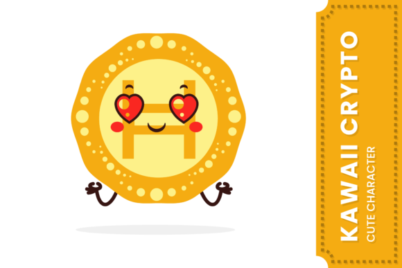 Cryptocurrency Character Funny Icon Coin Review