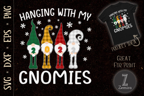 Funny Christmas Gnome Xmas SVG Graphics and T-Shirt Designs Review