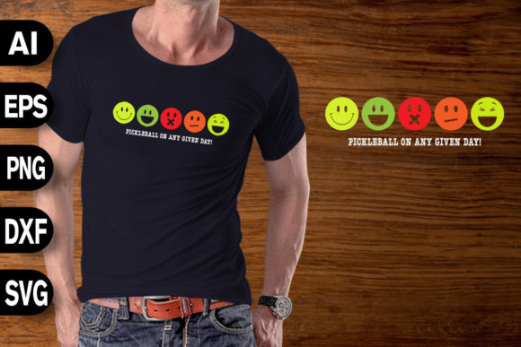 Funny Pickleball Emotions: A Review of Graphics and T-Shirt Designs
