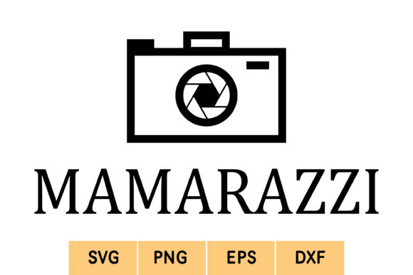 Mamarazzi, Funny Mom Graphics for Print Templates