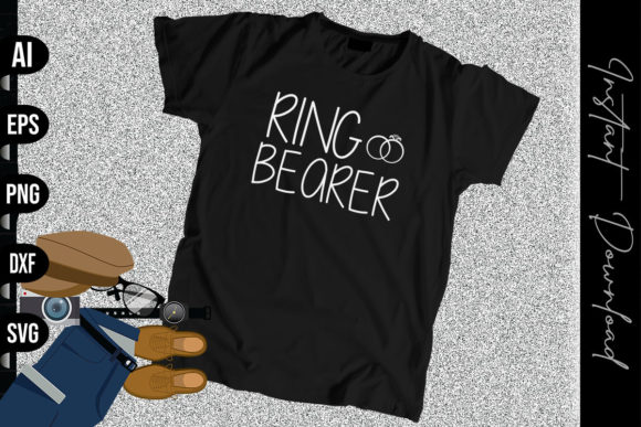 Ring Bearer Funny Gift Graphics and Print Templates