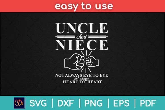 Uncle and Niece Funny Uncle Fathers Day Graphics for Print Templates